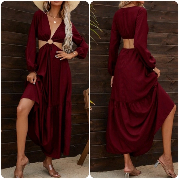 🌹Ring Cut Out Dress - Picture 2 of 8